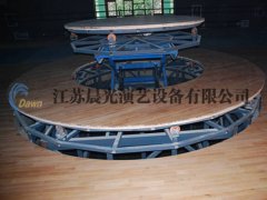 升降旋轉臺中臺
